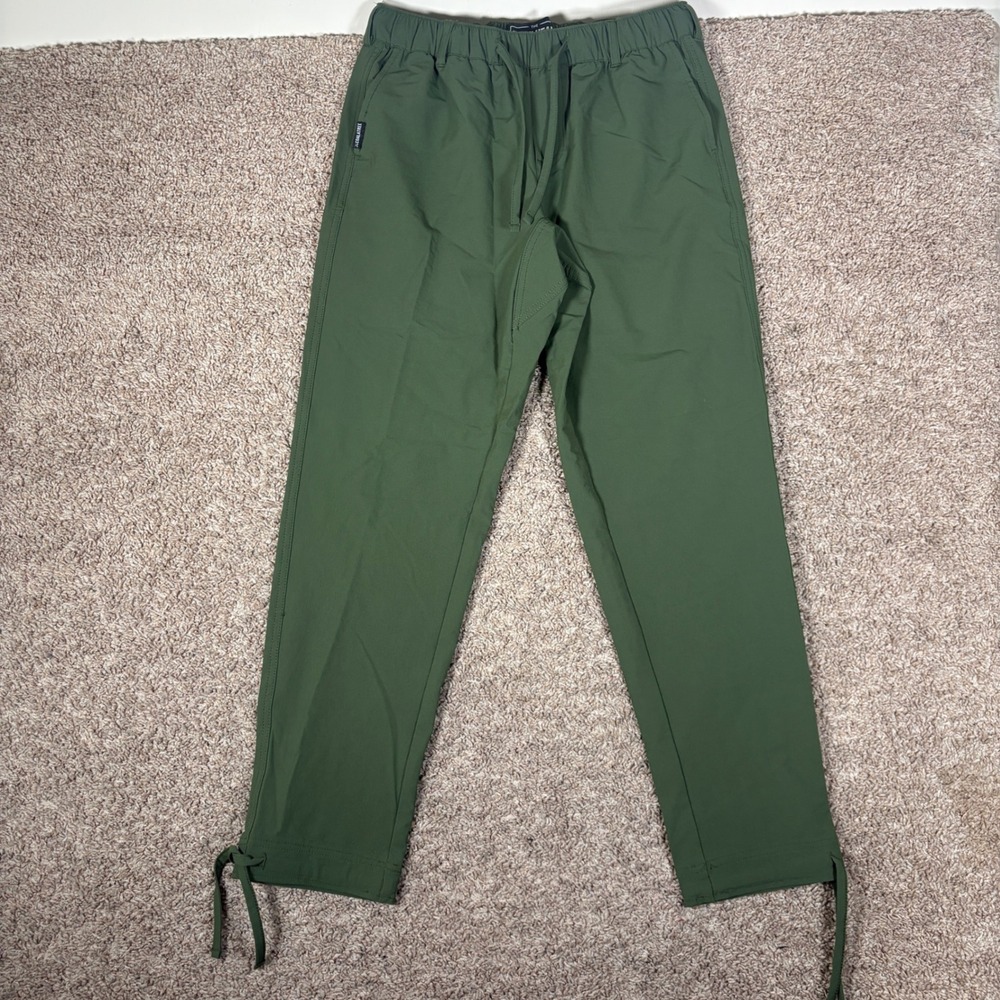 Coalatree Trailhead Adventure Pants Mens M Green Ripstop Hiking DWR Techwear